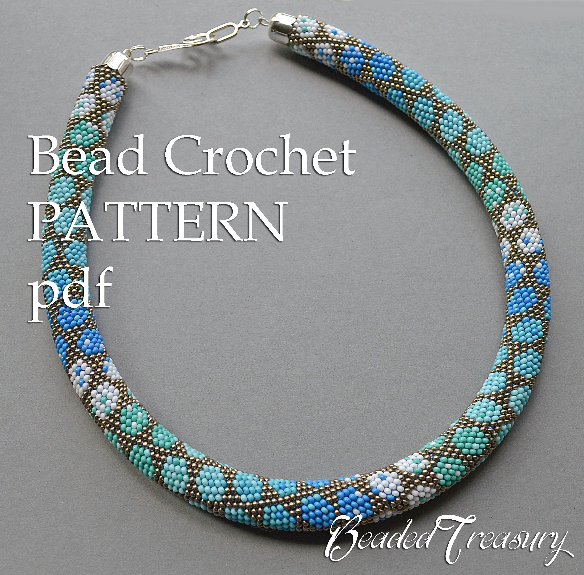 Bead Crochet Chain Necklace || Spectacular Spectacular | Marly Bird
