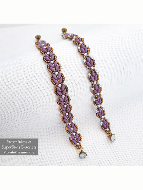 How To Make 10 Amazing Bracelet Patterns Using SuperDuo Beads