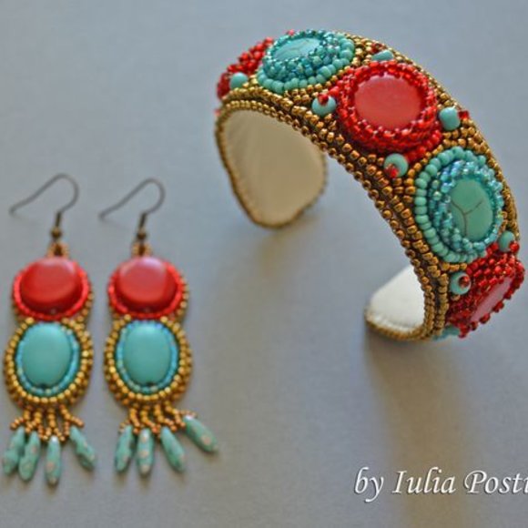 SET WITH TURQUOISE