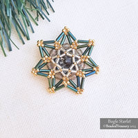 BUGLE STARLET - Ornament /Earrings Beading Tutorial