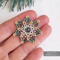 BUGLE STARLET - Ornament /Earrings Beading Tutorial