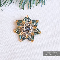 BUGLE STARLET - Ornament /Earrings Beading Tutorial