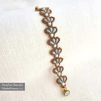 2 Beading Tutorials Pack - DROP FAN Bracelet and DROP BUDS Bracelet