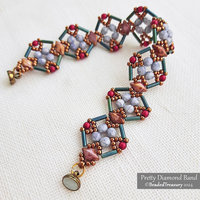 PRETTY DIAMOND BAND Beading Tutorial