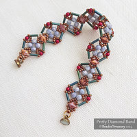 PRETTY DIAMOND BAND Beading Tutorial