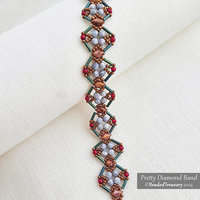 PRETTY DIAMOND BAND Beading Tutorial