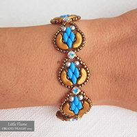 LITTLE FLAME Bracelet - Beading Tutorial