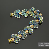 LOTUS BRACELET - Beading Tutorial