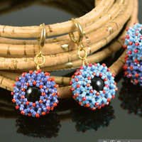 PUFFY EARRINGS - Beading Tutorial