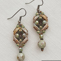 STYLISH EARRINGS - Beading Tutorial