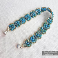 2 Beading Tutorials Pack - SUPER COOL Bracelet and SUPER DIAMOND Bracelet