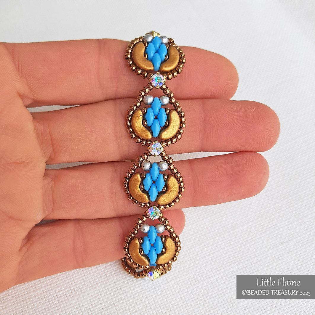 LITTLE FLAME Bracelet - Beading Tutorial