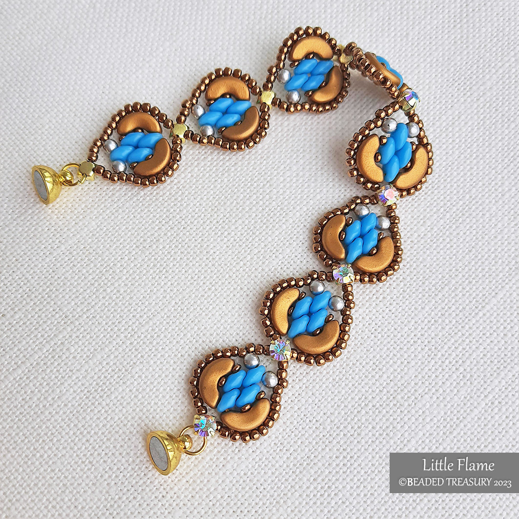 LITTLE FLAME Bracelet - Beading Tutorial