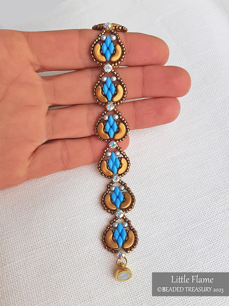 LITTLE FLAME Bracelet - Beading Tutorial