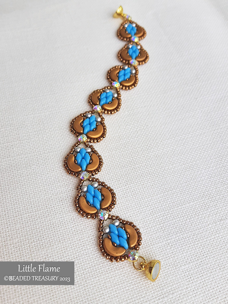 LITTLE FLAME Bracelet - Beading Tutorial
