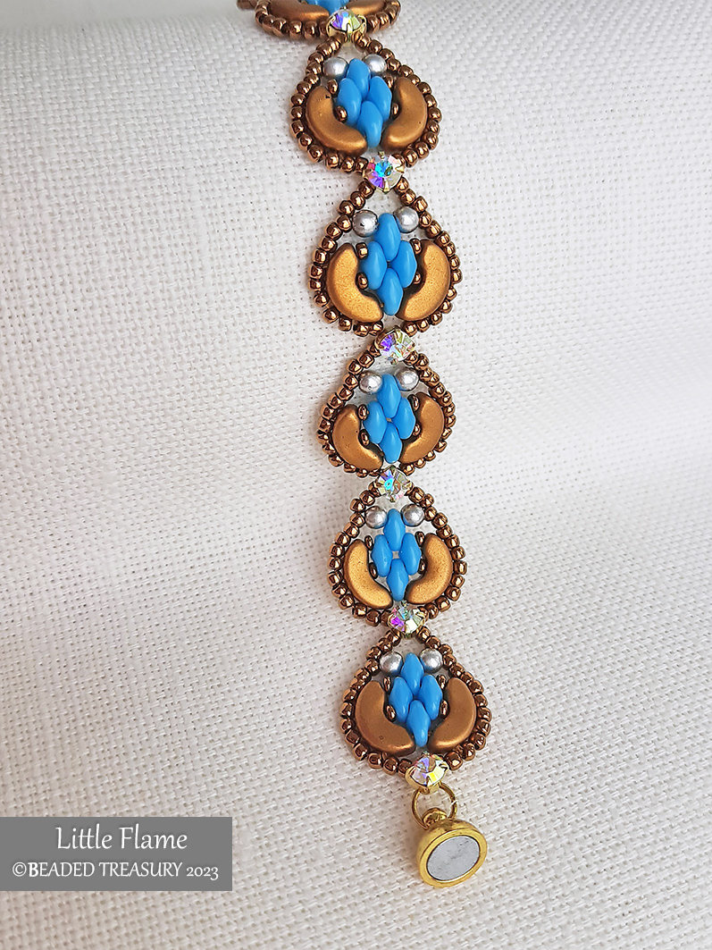 LITTLE FLAME Bracelet - Beading Tutorial
