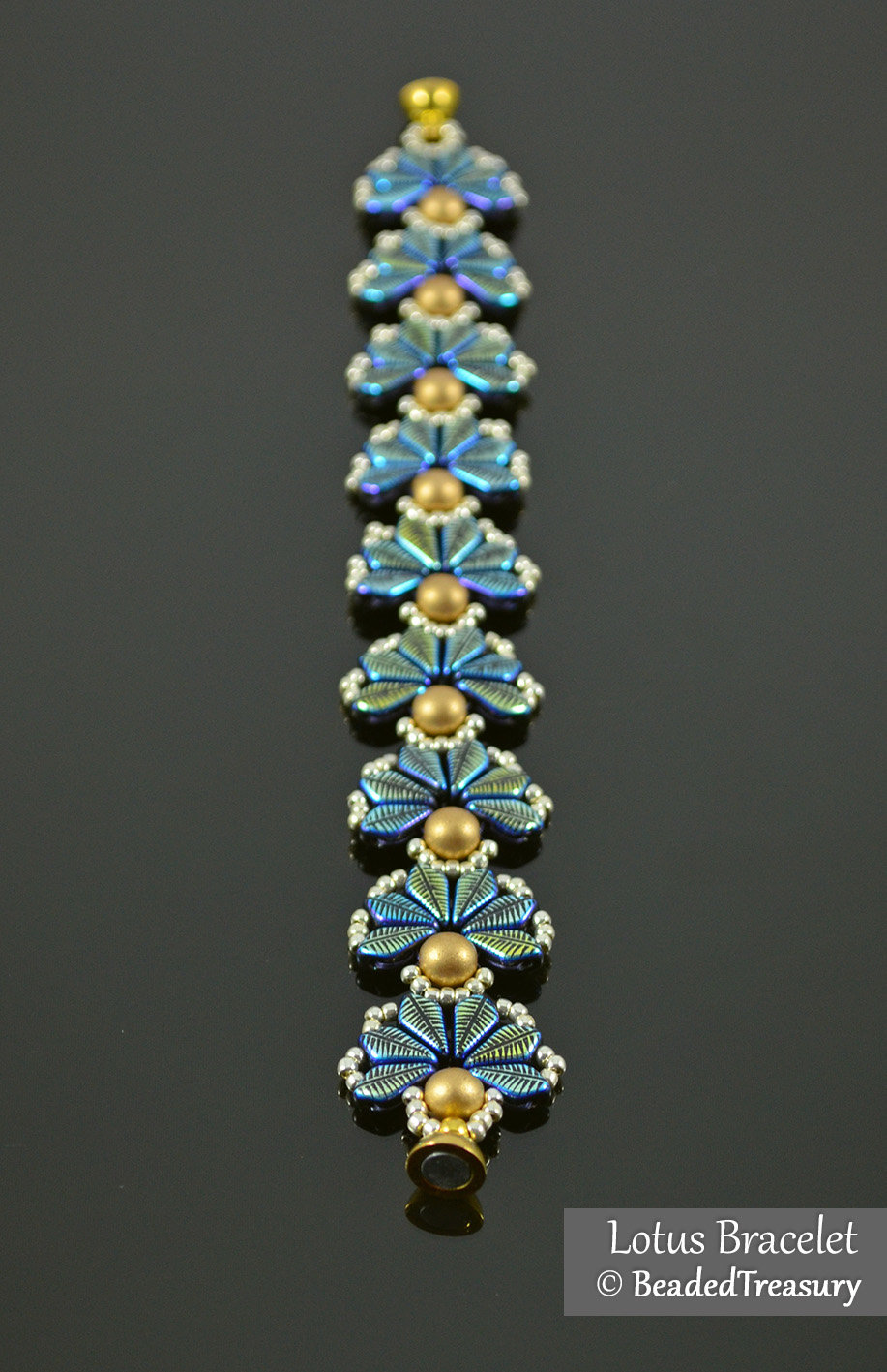LOTUS BRACELET - Beading Tutorial