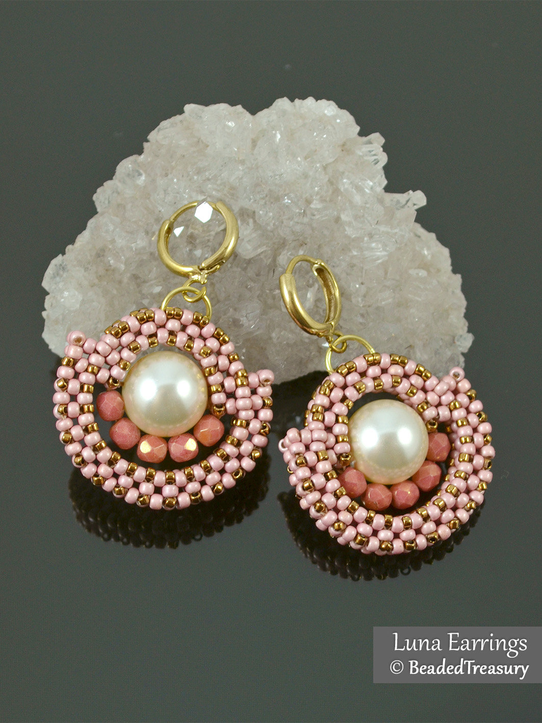 LUNA EARRINGS - Beading Tutorial