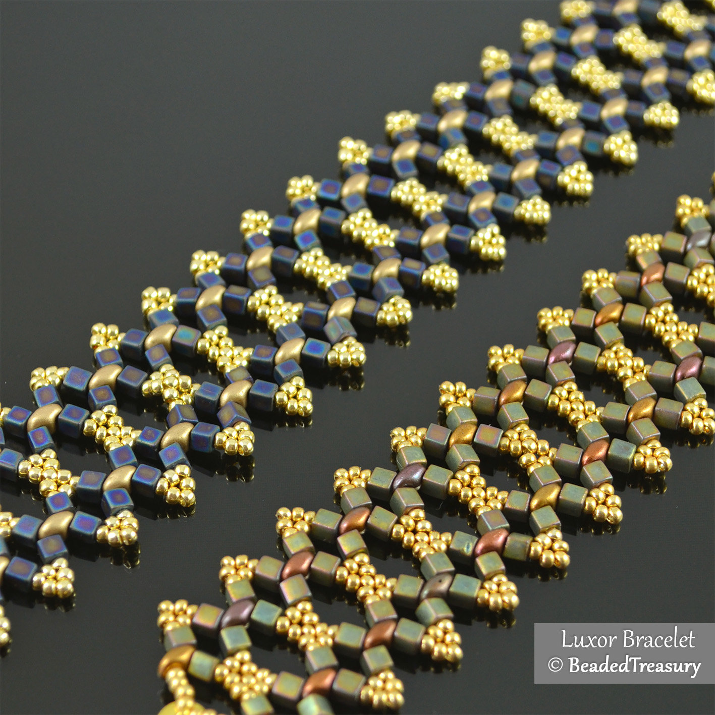 LUXOR BRACELET Beading Tutorial