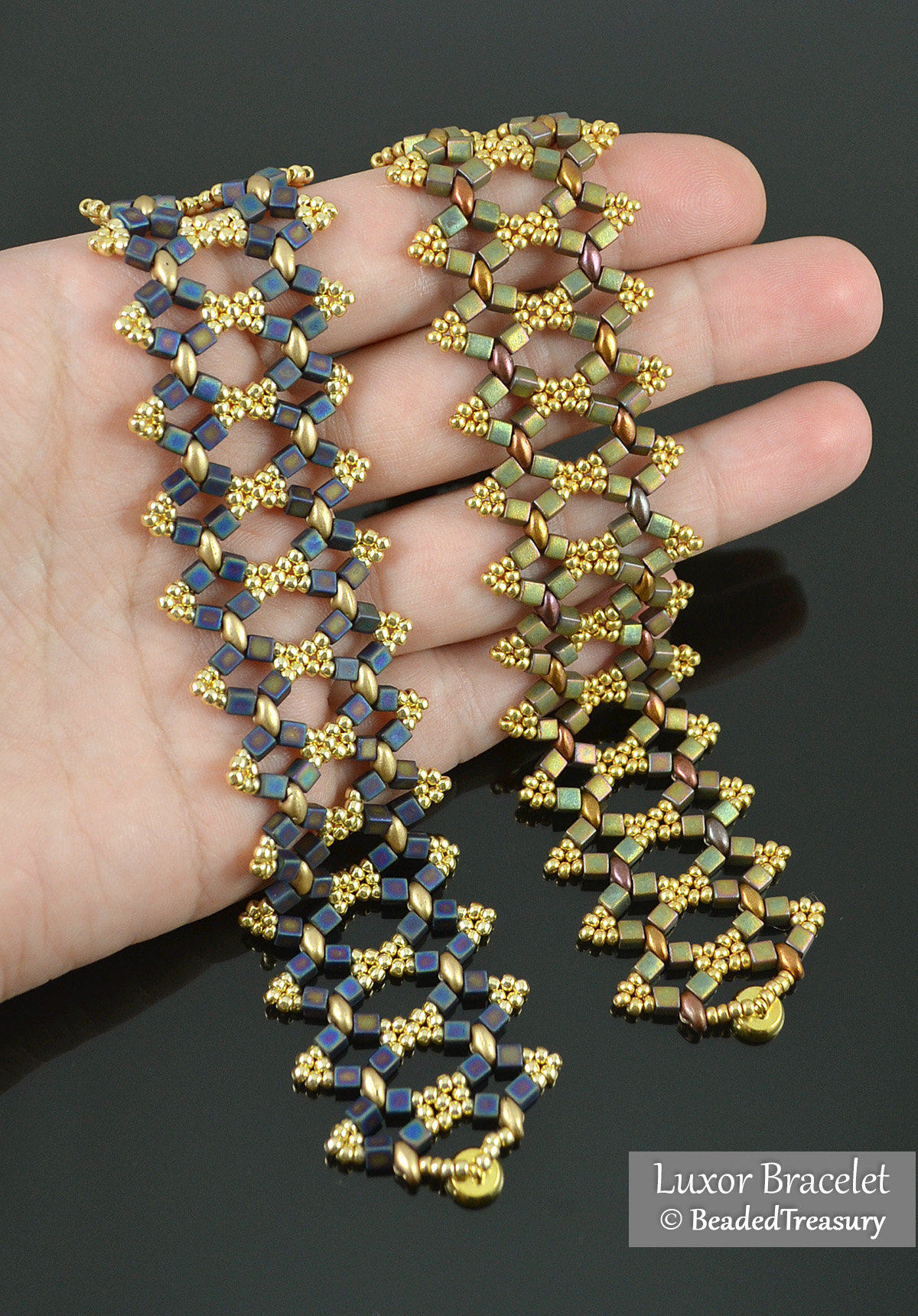 LUXOR BRACELET Beading Tutorial
