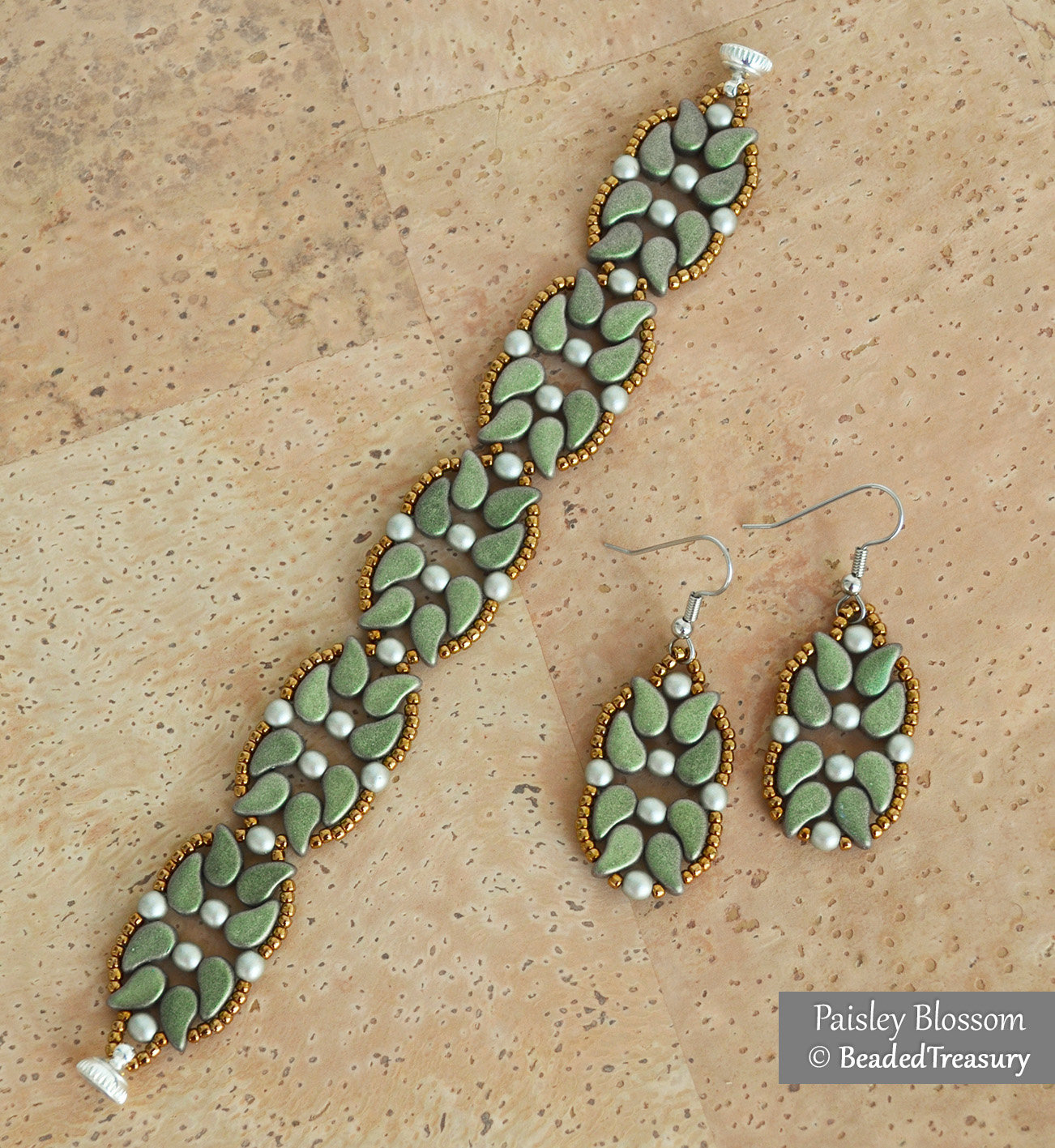 PAISLEY BLOSSOM - Beading Tutorial