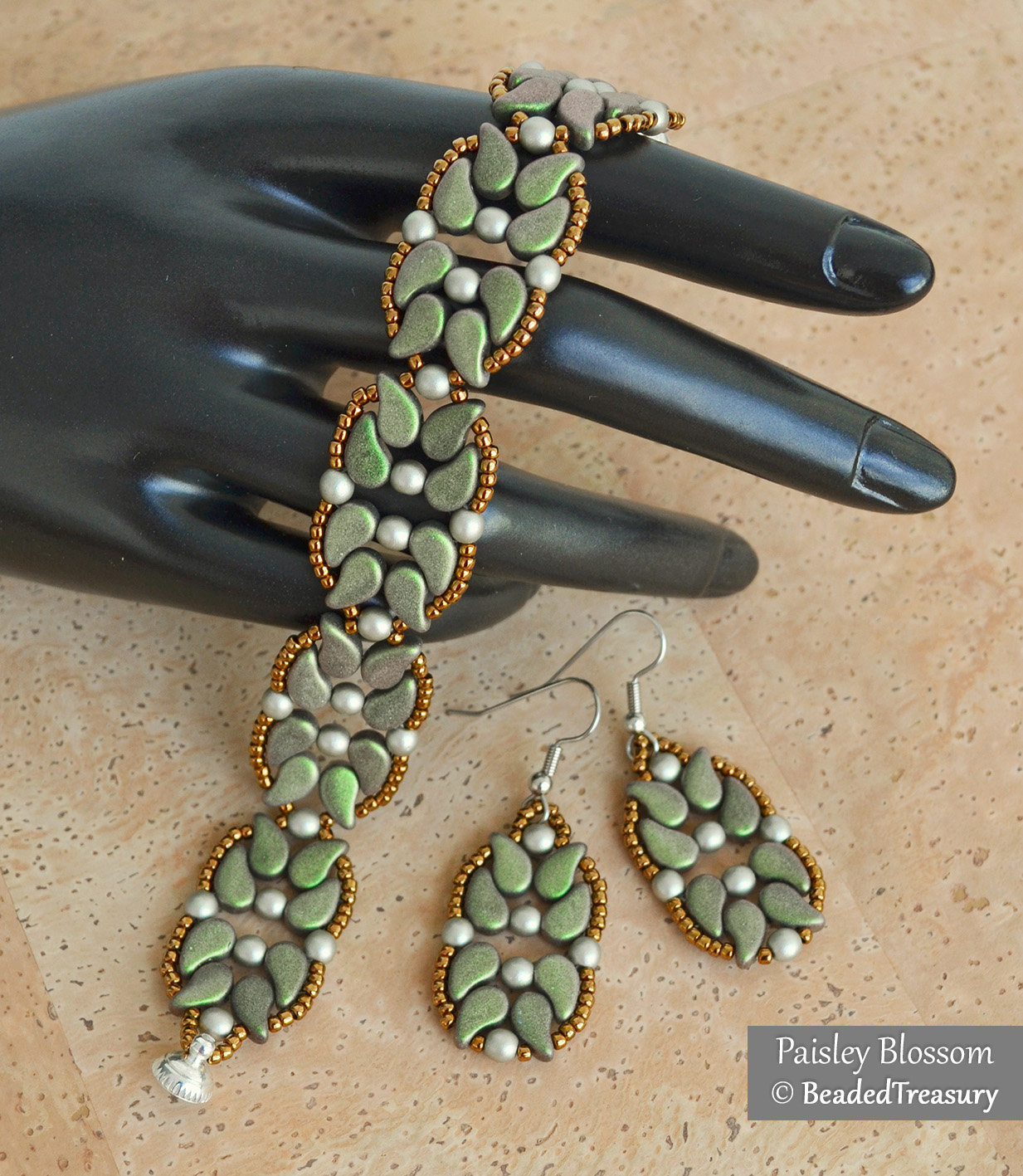 PAISLEY BLOSSOM - Beading Tutorial