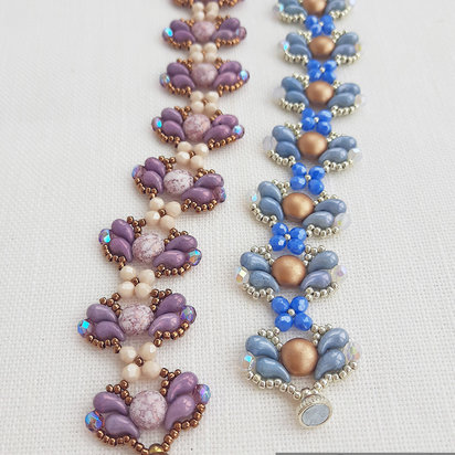 BUTTERFLOWER BRACELET - Beading Tutorial