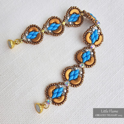 LITTLE FLAME Bracelet - Beading Tutorial