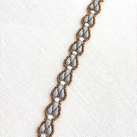 2 Beading Tutorials Pack - DROP FAN Bracelet and DROP BUDS Bracelet