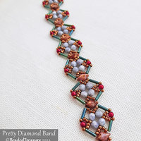 PRETTY DIAMOND BAND Beading Tutorial